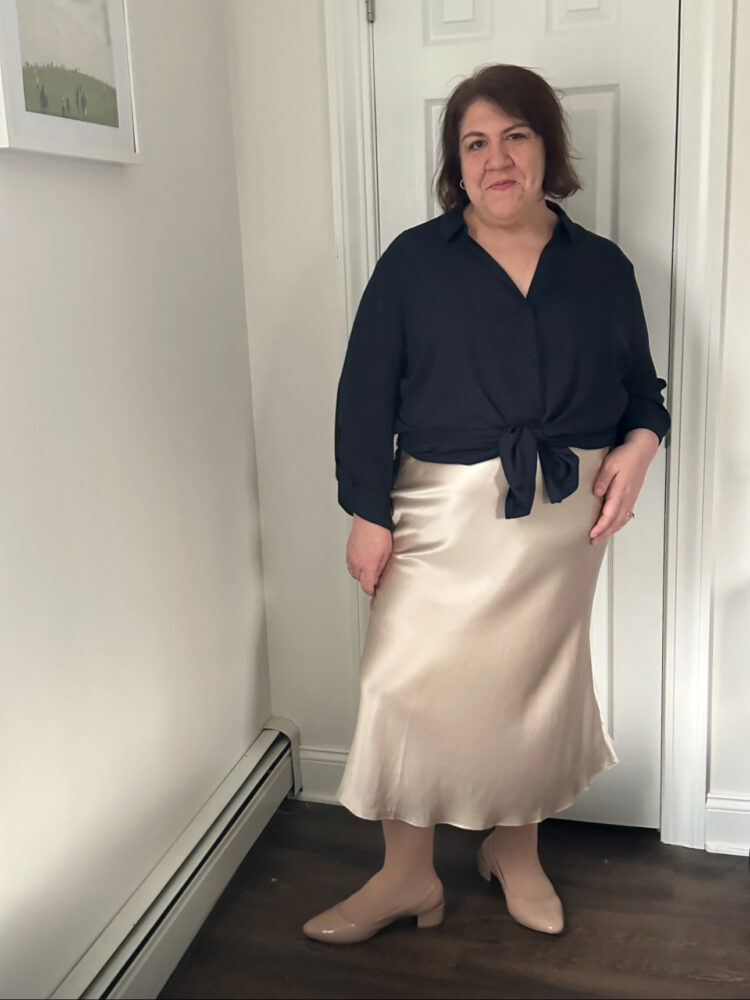 6 Affordable & Flattering Plus Size Outfits February Recap - From