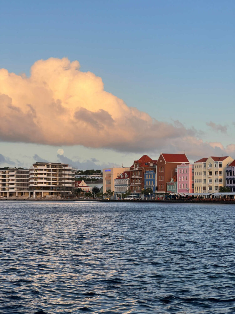 a view of Willemstad, Curacao from Rif Fort