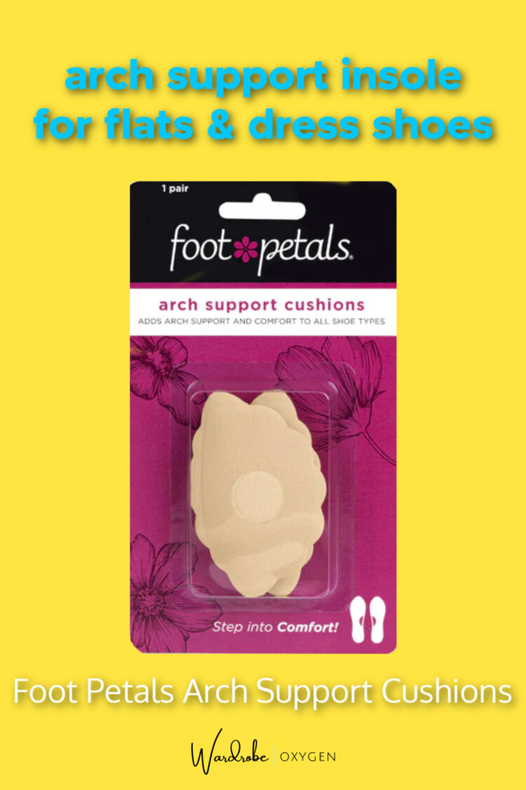 best arch support insert for flats and dress shoes foot petals