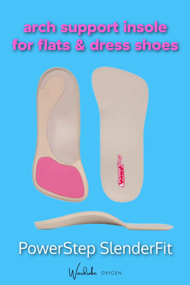 best insoles for flats arch support PowerStep SlenderFit