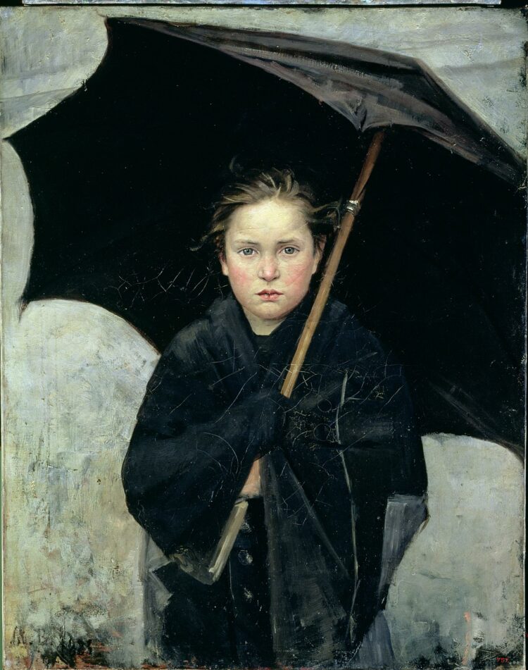 Marie Bashkirtseff, The Umbrella, 1883