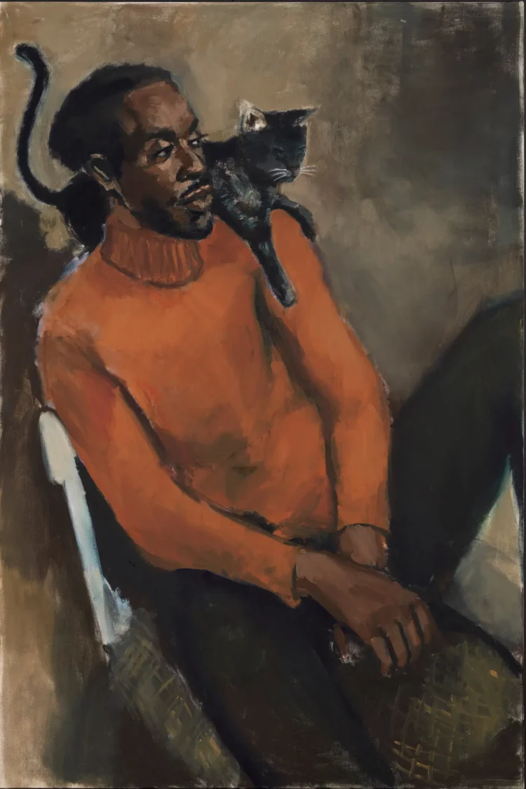 “In Lieu Of Keen Virtue” (2017)Credit...Lynette Yiadom-Boakye, via Tate