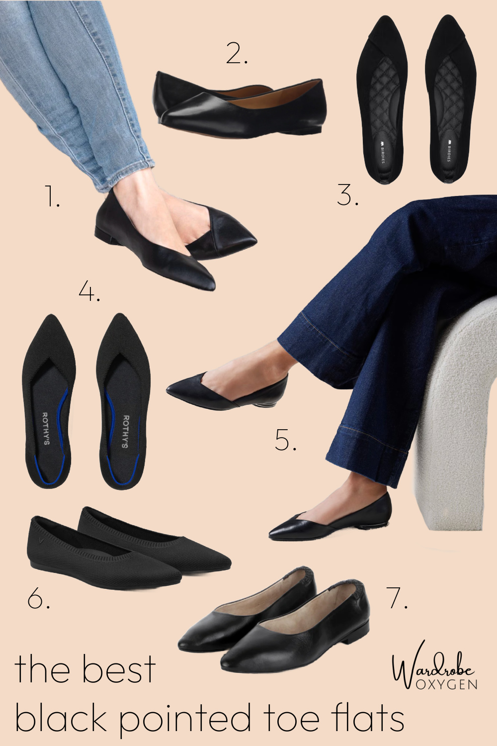 Where Have All The Black Flats Gone? 20+ Stylish Black Flats for Spring ...