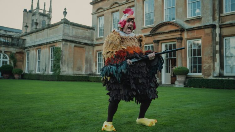 chicken costume the gentlemen