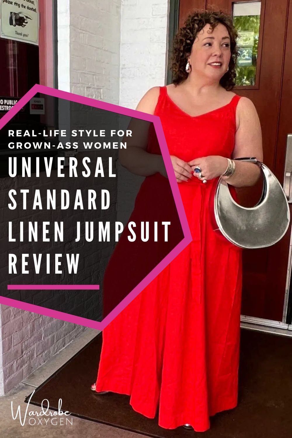 universal standard linen jumpsuit review