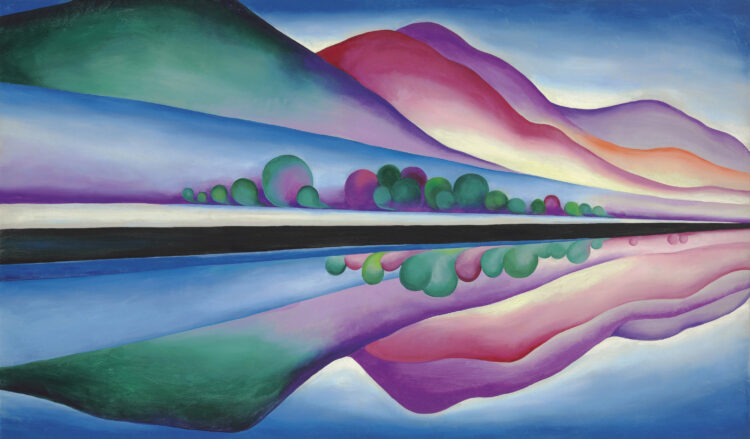 Georgia O'Keeffe, Lake George Reflection, 1922