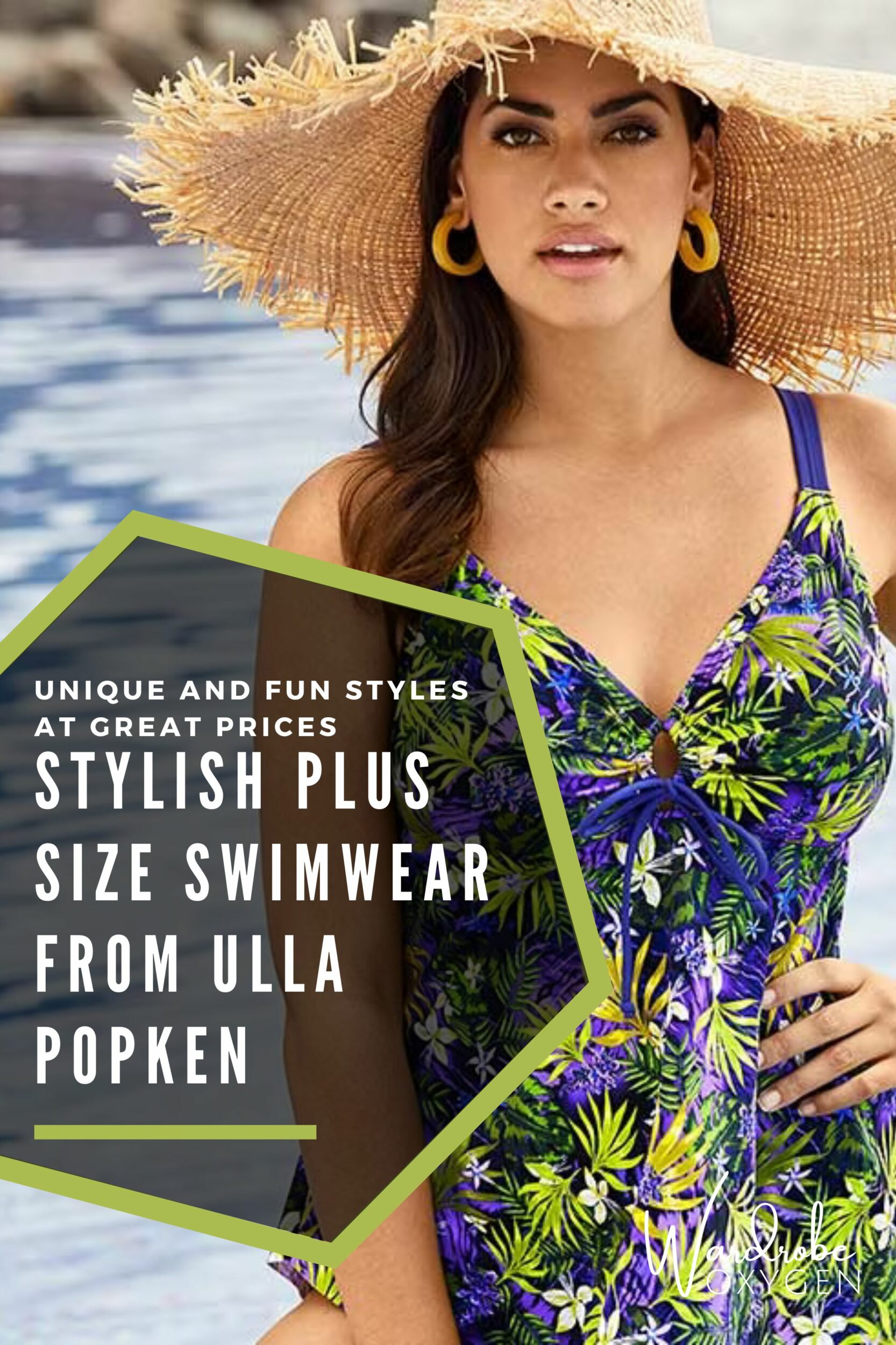 Ulla Popken Slip Da Bikini Miriam Donna - Vita Alta Con Drappeggio, Parte Inferiore Bikini Uni, Tessuto Certificato Oeko-Tex