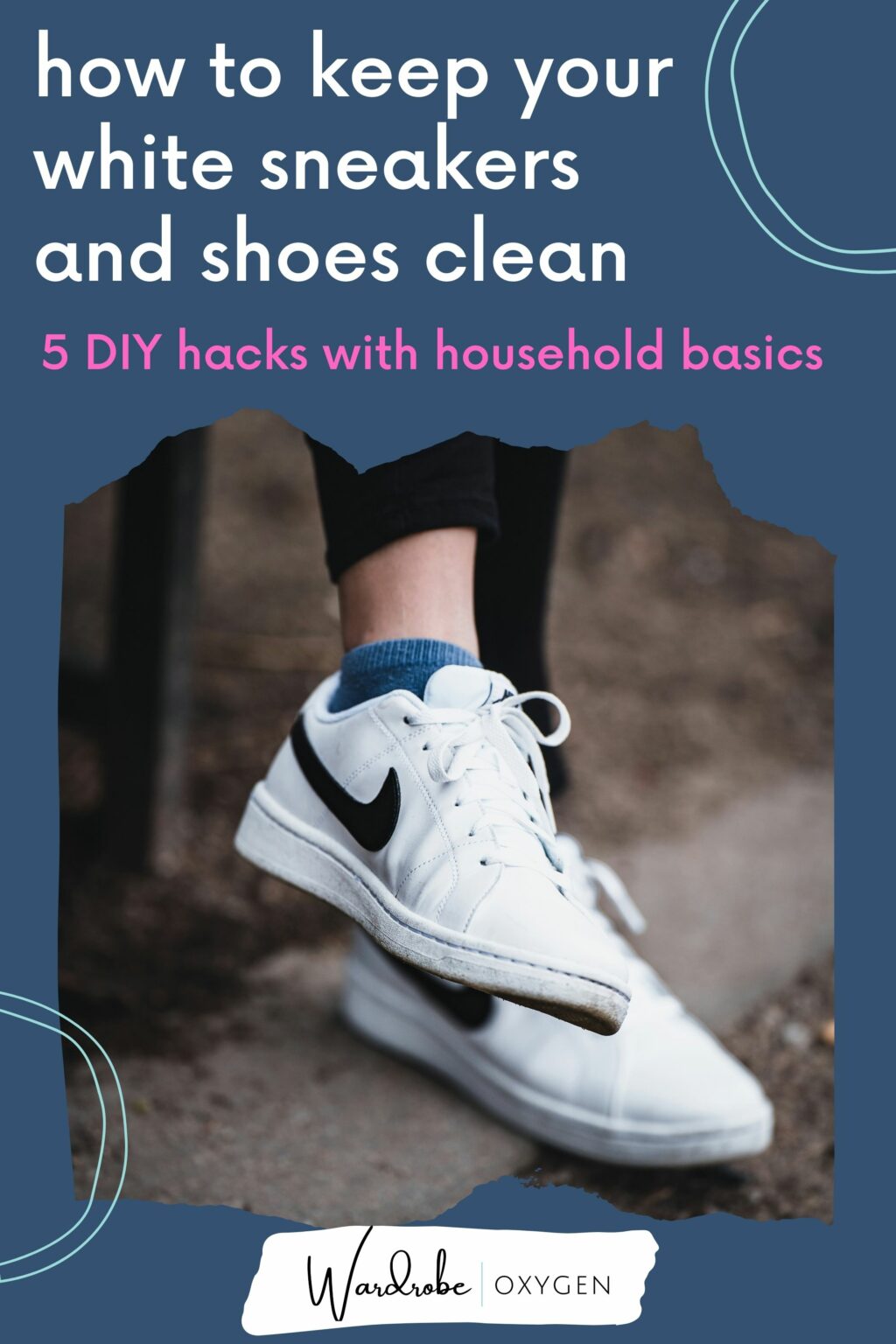 How to Keep White Sneakers Clean 5 DIY Hacks with Household Basics Wardrobe Oxygen