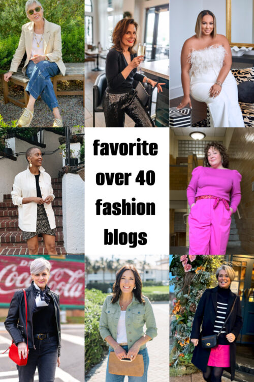 My Favorite Over 40 Fashion Blogs