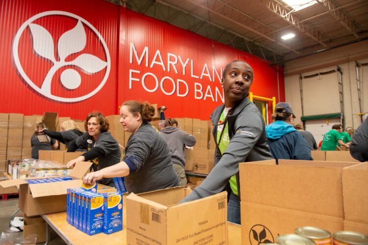 GivingTuesday in Maryland Food Bank
