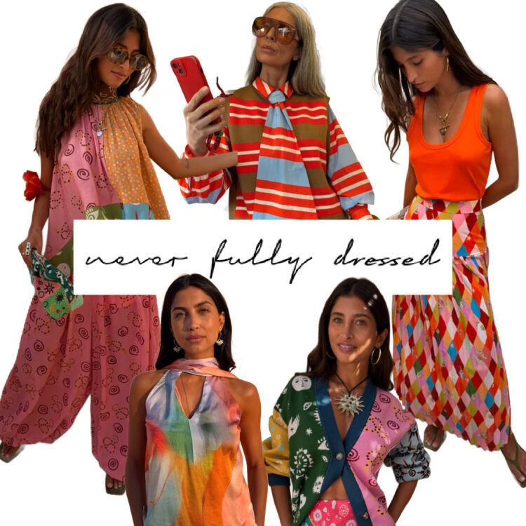 Colorful Clothing for Grown-Ass Women 8 never fully dressed colorful clothing for women