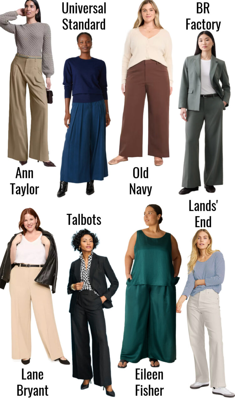 How to Style Wide Leg Pants as a Grown-ass Woman (2026 Guide) 1 wide leg pants from eight popular retailers for women in midlife