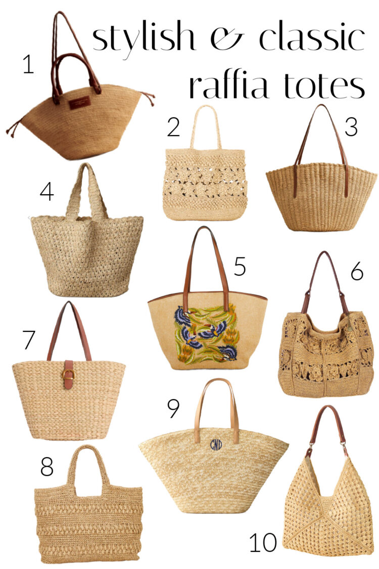 The Most Stylish Raffia and Straw Bags for Spring & Summer 2026 2 10 of the most stylish raffia and straw totes for 2026 curated by wardrobe oxygen