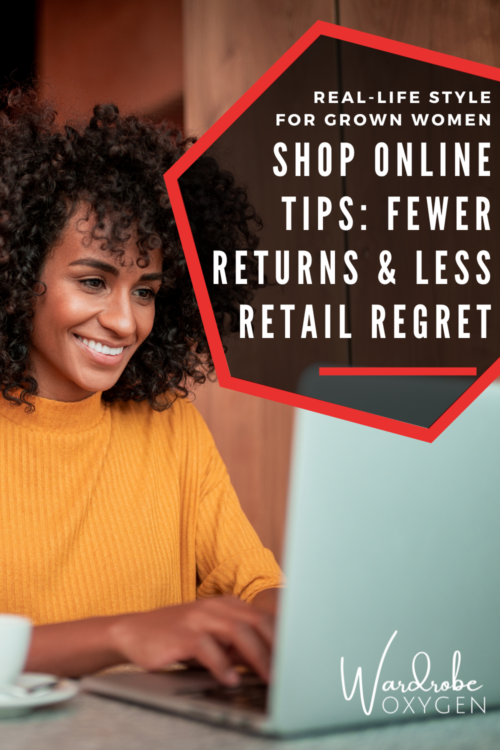 How I “suss out” an item when online shopping to reduce returns & regret