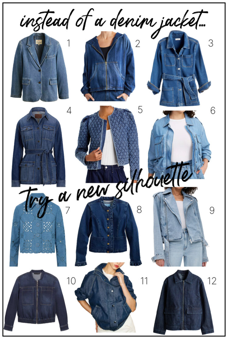 12 alternatives to denim jackets for women in 2025