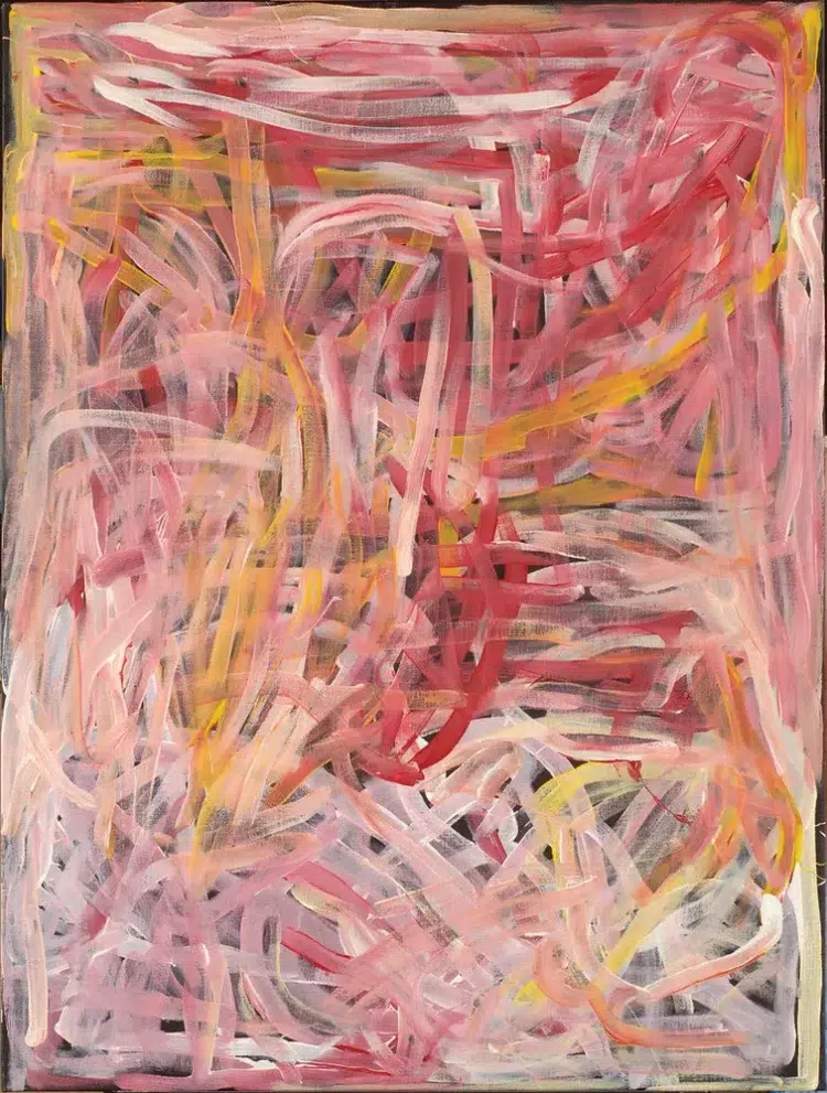 Weekend Reads for May 10 1 Emily Kame Kngwarreye, Yam Story '96, 1996