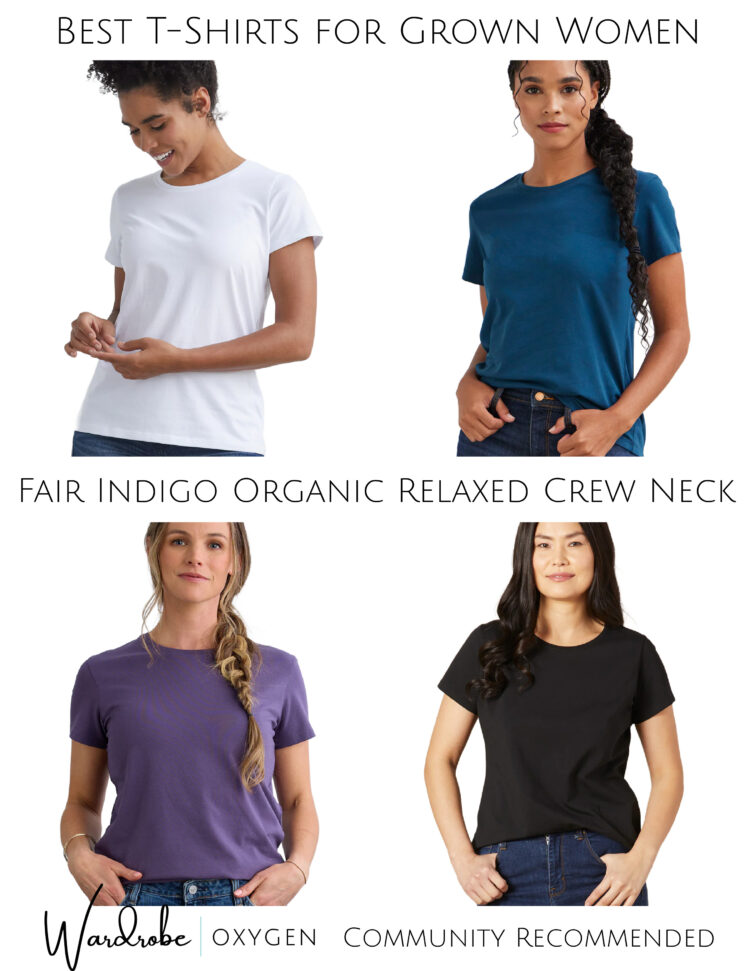 Fair Indigo Organic Relaxed Crew Neck T-shirt review