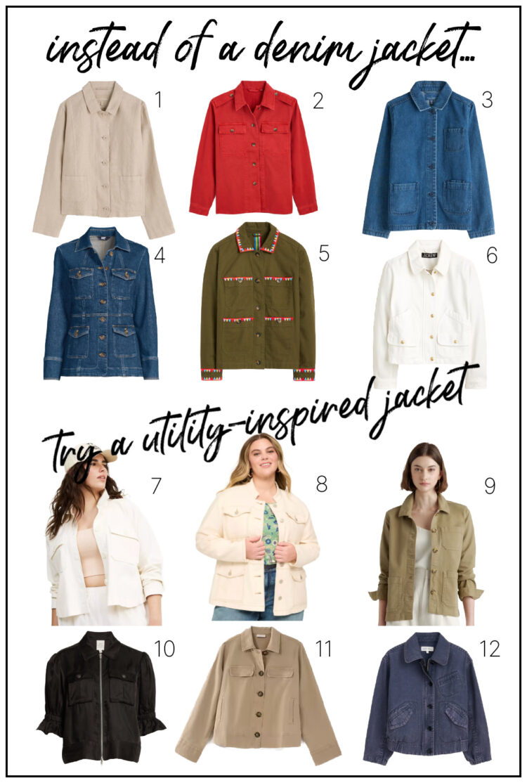  denim jacket alternative for women 12 utility inspired jackets