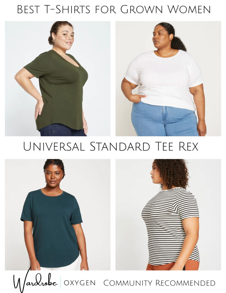 universal standard tee rex review wardrobe oxygen