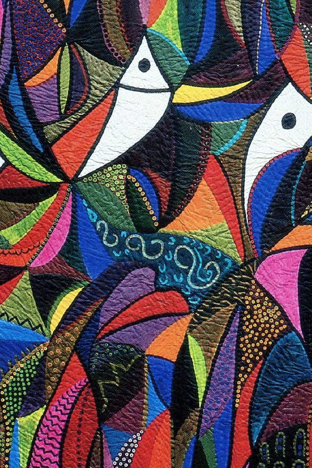 Pacita Abad, Assaulting the eye with ecstasy, 1986