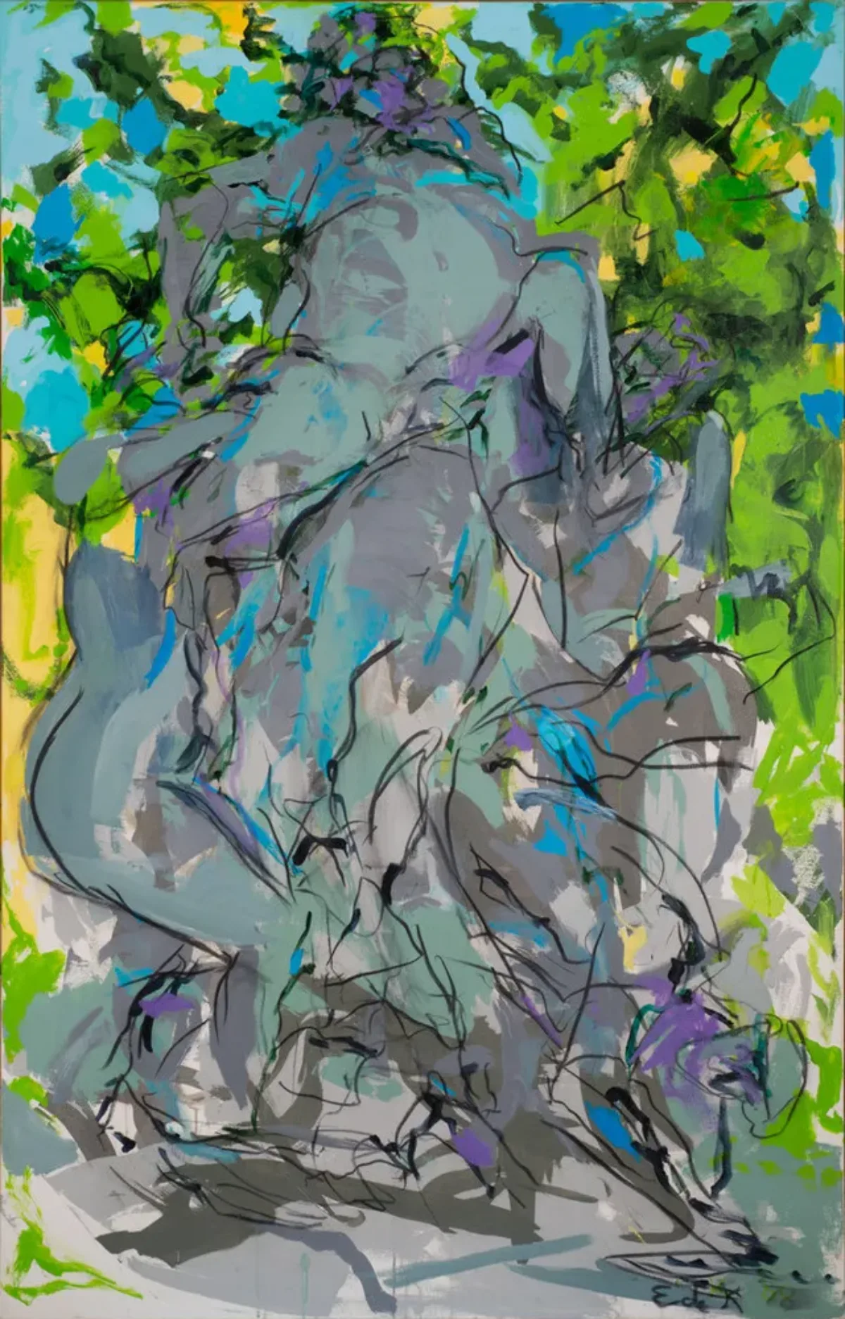 Elaine de Kooning, Bacchus #3, 1978