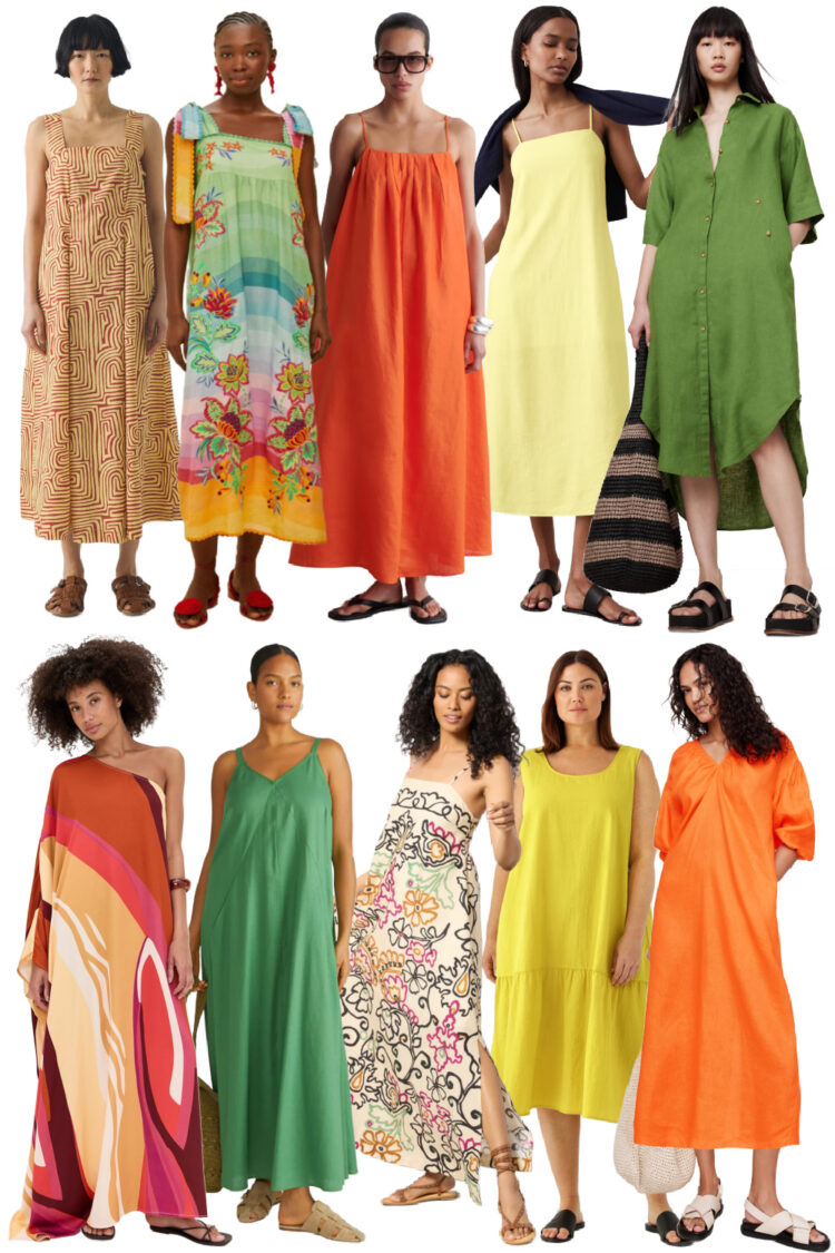 Dresses for When It's Too Hot for Clothes 1 ten breathable loose summer dresses for women over 40