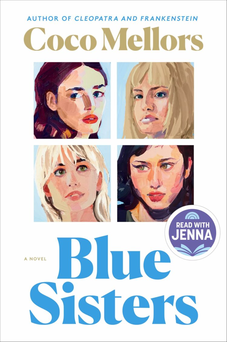 cover of the book Blue Sisters by Coco Mellors