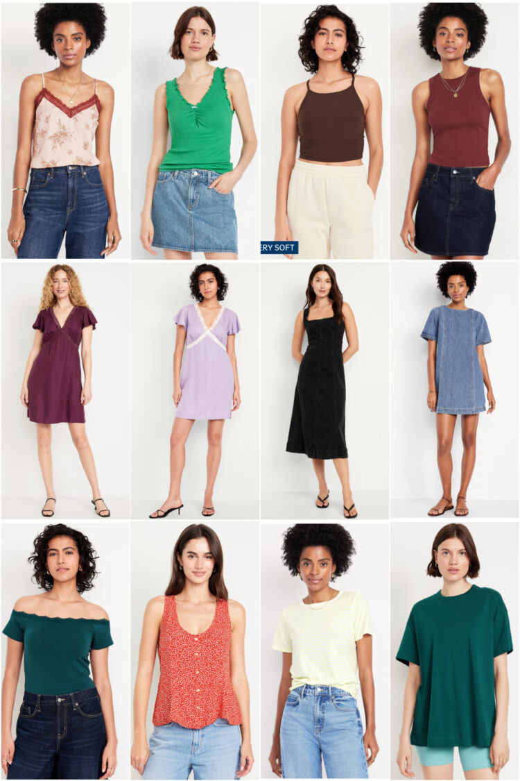 new arrivals at Old Navy