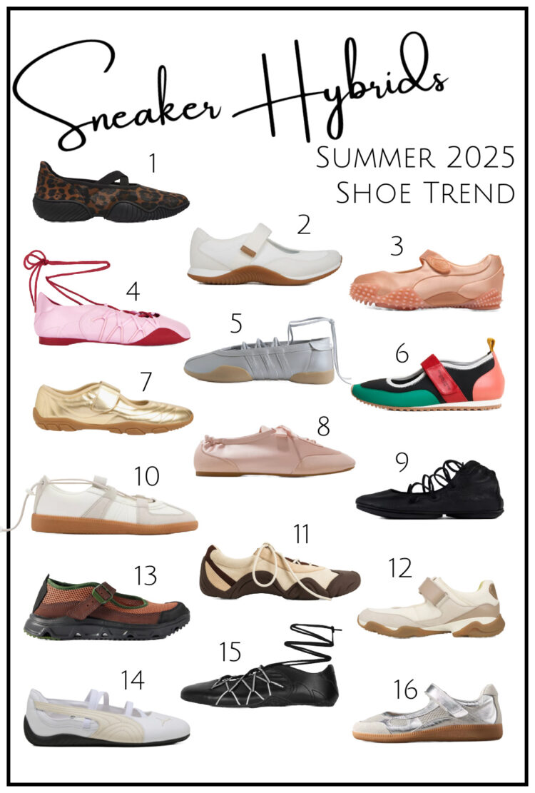 sneaker hybrids for women summer 2025