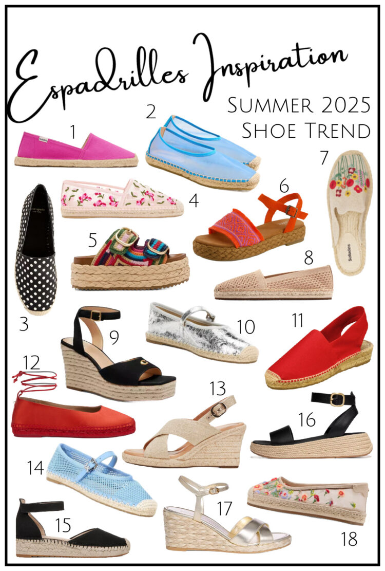 stylish espadrilles for women summer 2025