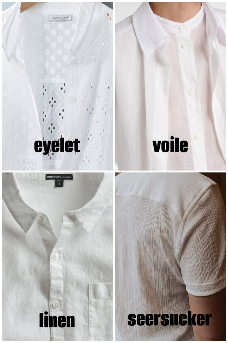 examples of summer fabrics