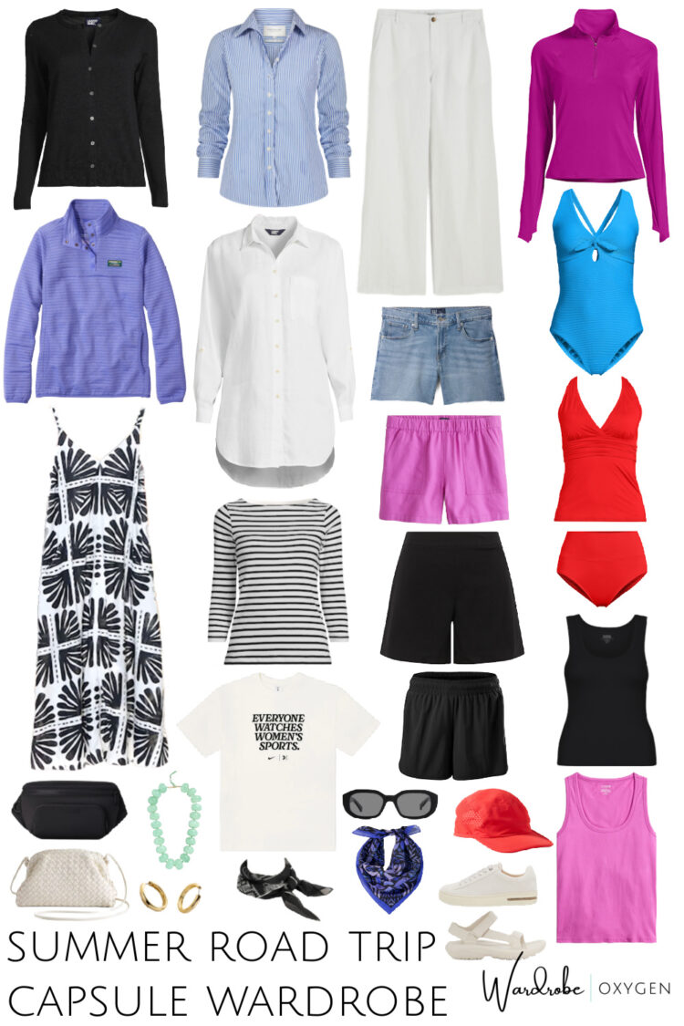 summer vacation capsule wardrobe for women over 40 by wardrobe oxygen