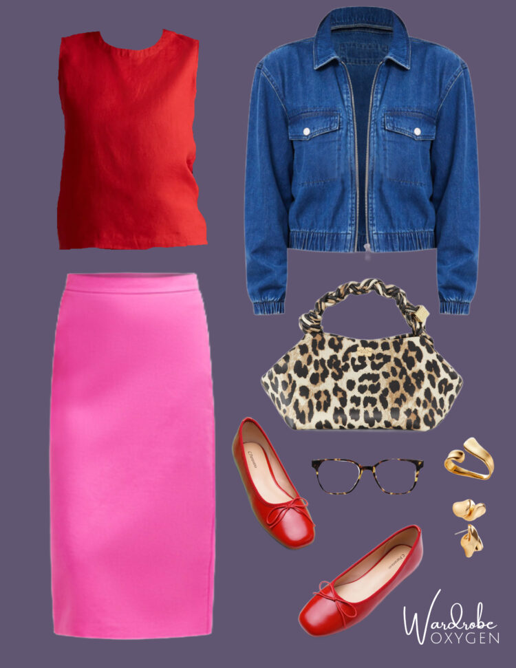 tips on how to style red ballet flats