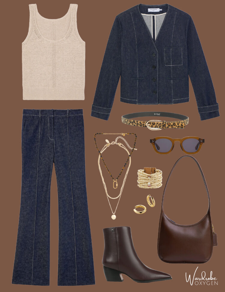 how to style mmlafleur denim