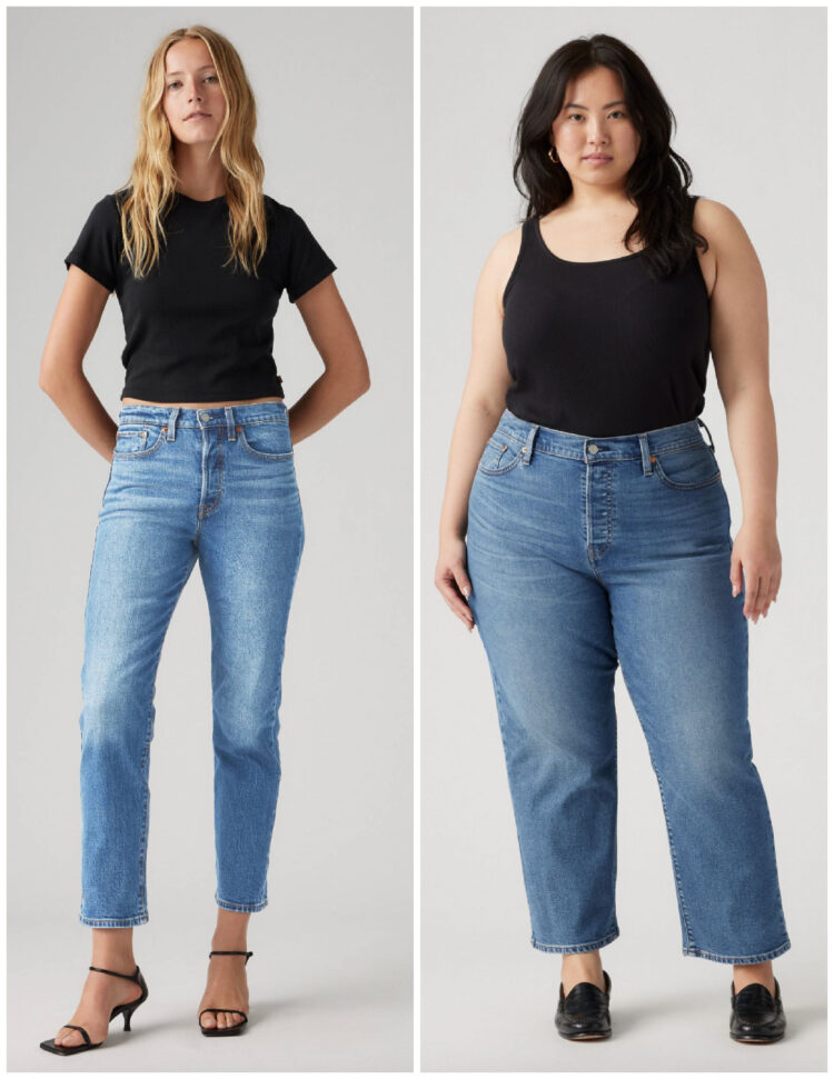 Levi's Wedgie Straight Fit Women's Jeans ankle length