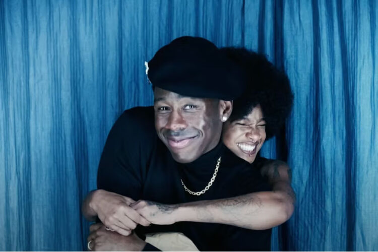tyler the creator and willow smith in the music video for darling, i