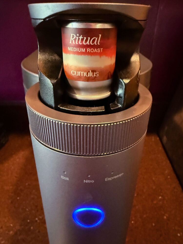 cumulus coffee pod for ritual brew cold coffee machine