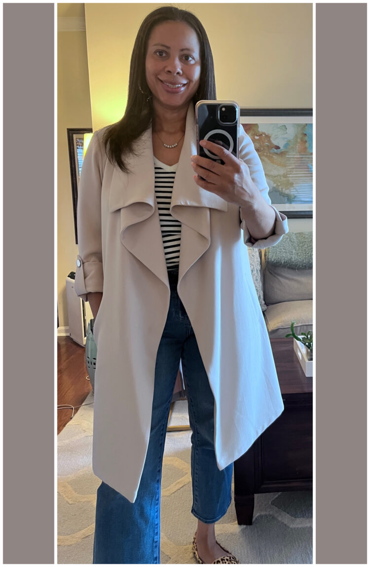 woman taking mirror selfie