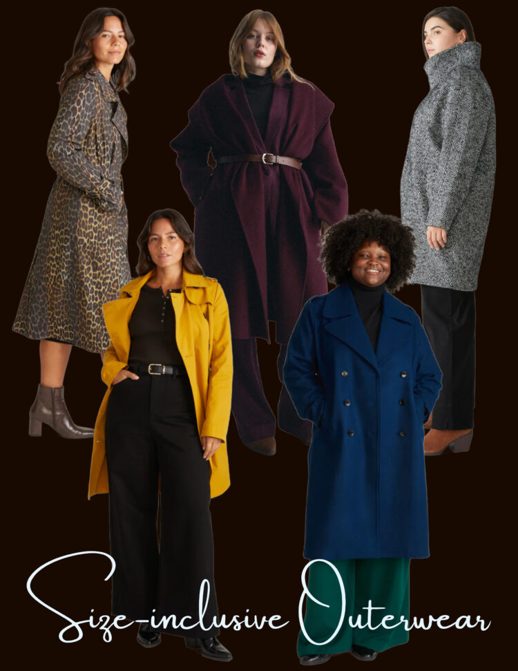 size inclusive stylish outerwear from universal standard