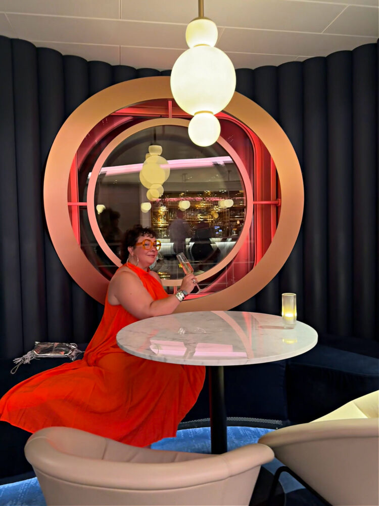 what I wore for fancy night on virgin cruises