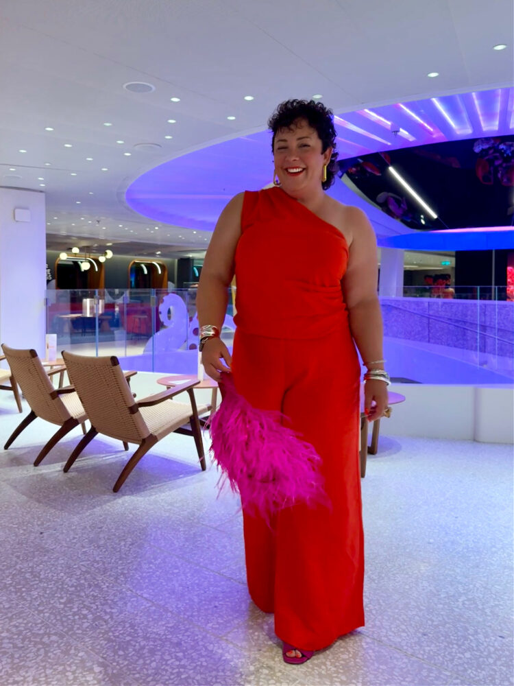 what to wear for scarlet night on virgin cruise