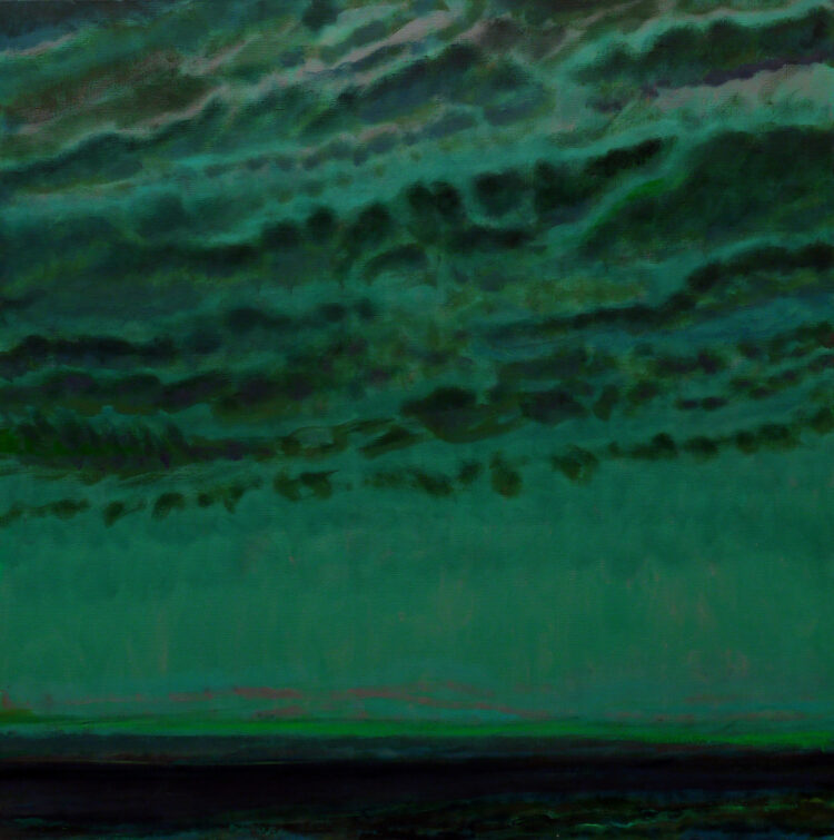 Weekend Reads for October 4 1 Jane Wilson, Green Sky in Autumn, 2004
