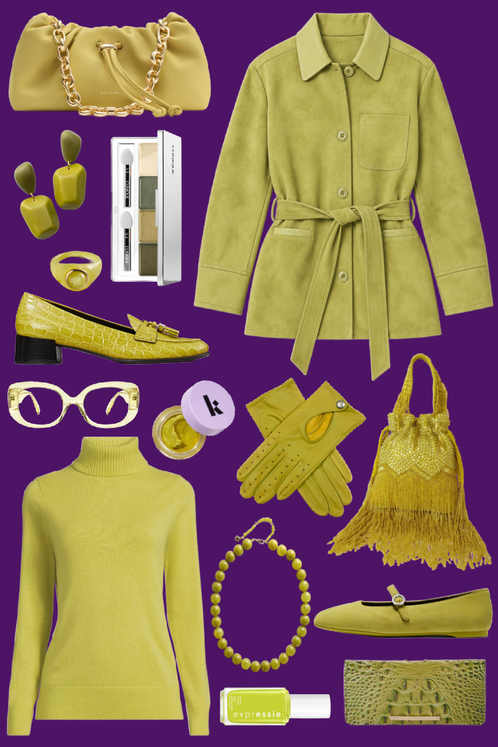 chartreuse, citron and acid green fashion and accessories for 2026