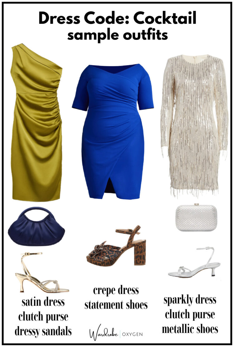 cocktail attire what to wear women sample outfits