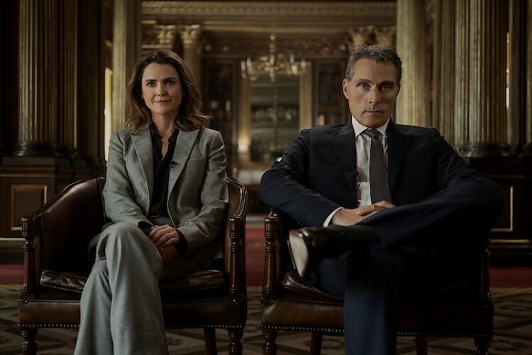 russell and sewell in the diplomat season 3
