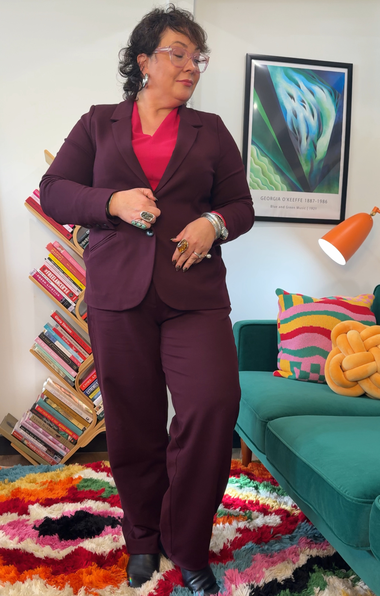 wardrobe oxygen in universal standard ponte suiting