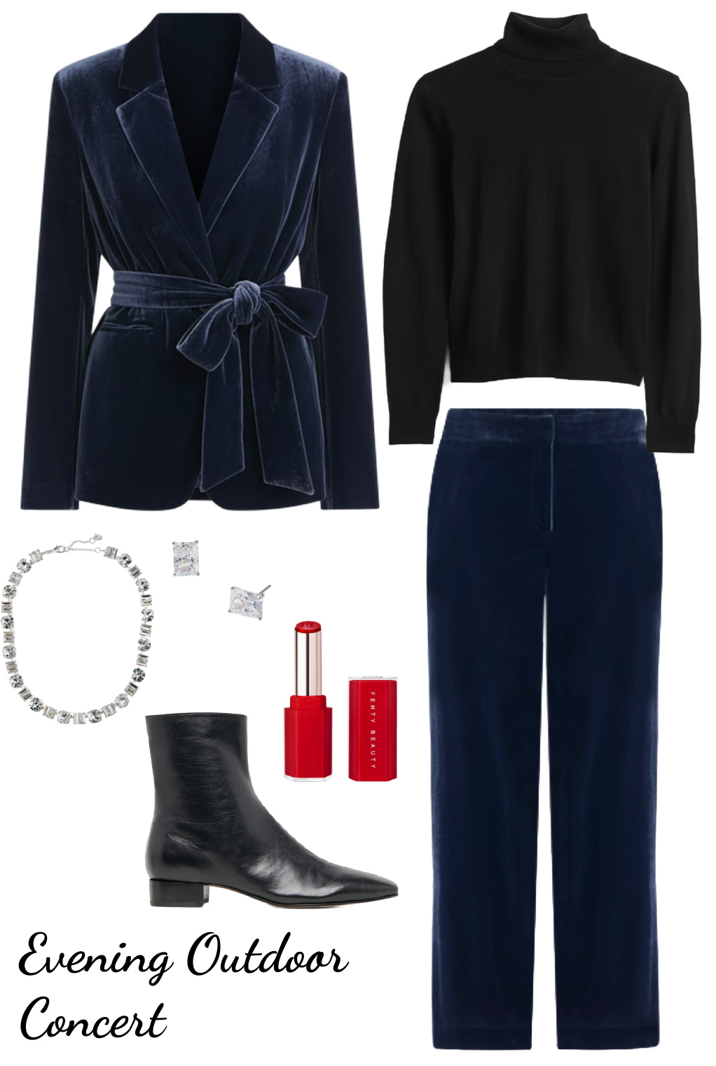 4 Holiday capsule wardrobe for women over 40 sample outfit