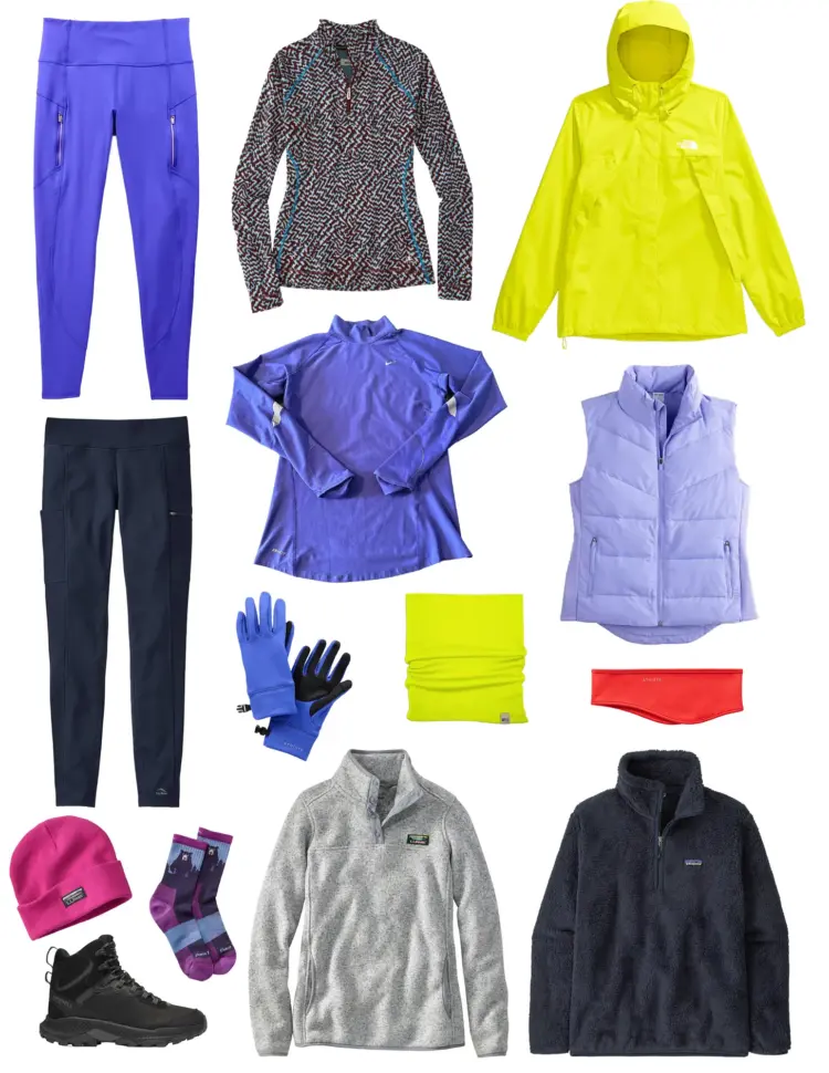 winter walking capsule wardrobe by alison gary