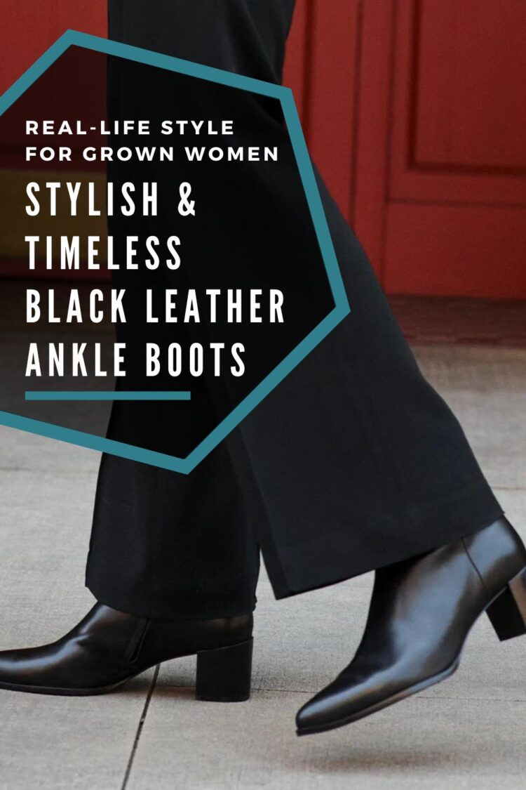 Black Ankle Boots That Stand the Test of Time 9 stylish & timeless black ankle boots for women