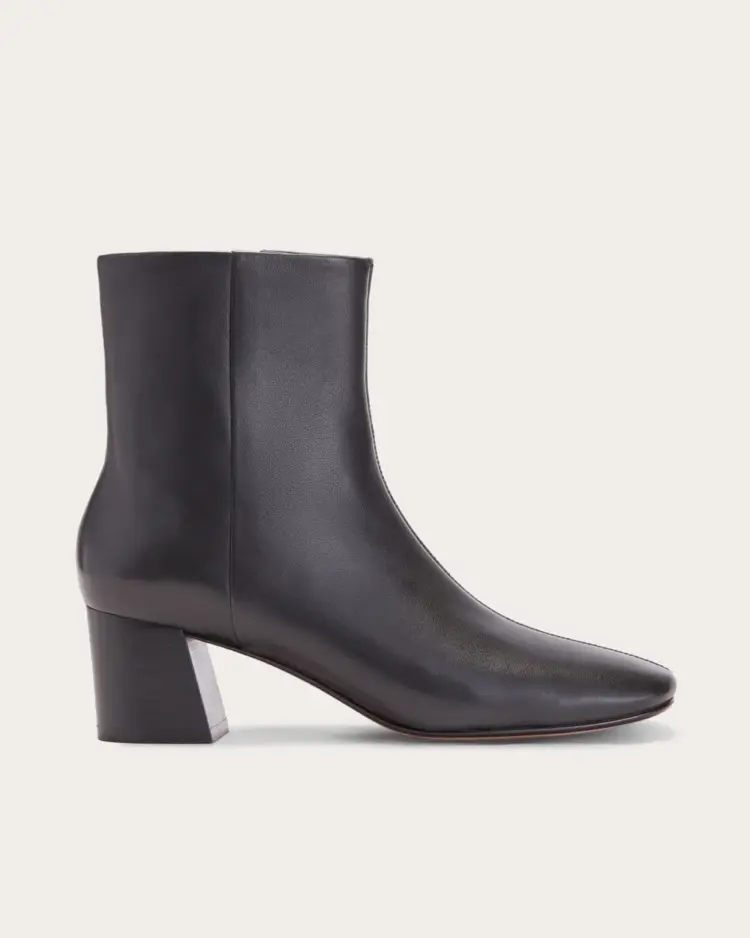 Black Ankle Boots That Stand the Test of Time 6 the everlane day boot leather great black ankle boot